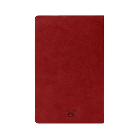 Бизнес-блокнот ALFI, A5, красный, мягкая обложка, в линейку