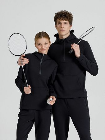 Набор для игры в бадминтон Gloucester, черно-серый