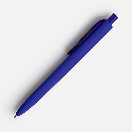Ручка шариковая Prodir DS8 PRR-T Soft Touch, синяя