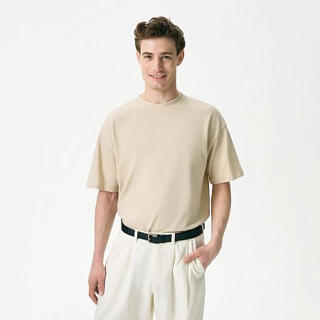 Футболка унисекс премиум Аура (Aura), 200гр. белый, размер 3XL/4XL
