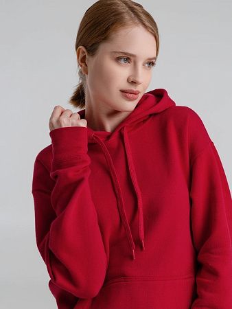 Толстовка с капюшоном Slam 320, красная, размер XS