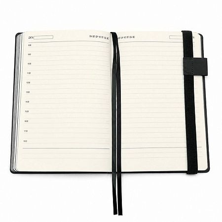 Ежедневник A5 недатированный La Squadra в мягком переплёте, черный