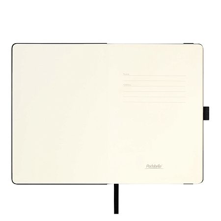 Ежедневник Alpha недатированный, черный/бежевый