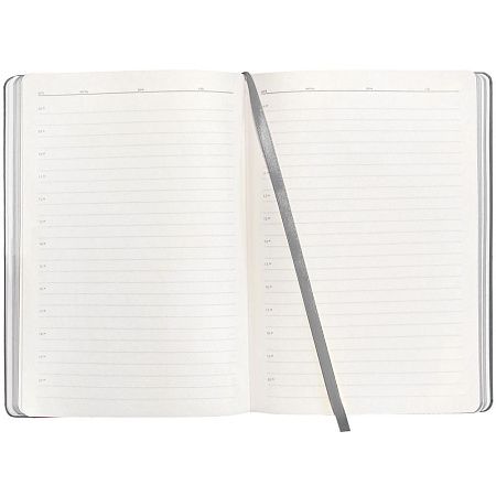 Ежедневник Shall Light, недатированный, серый