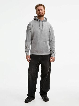Худи унисекс Condor, серый меланж, размер XL