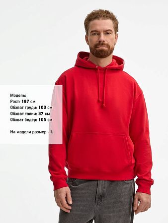 Худи унисекс Condor, красное, размер M