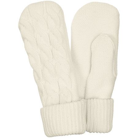 Варежки Heat Trick, белые (молочные), размер S/M