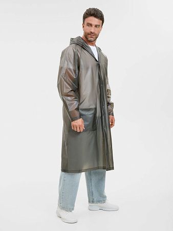 Дождевик RainDrop, серый, размер M/L