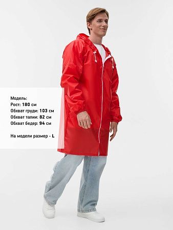 Дождевик Rainman Zip, красный, размер L v2