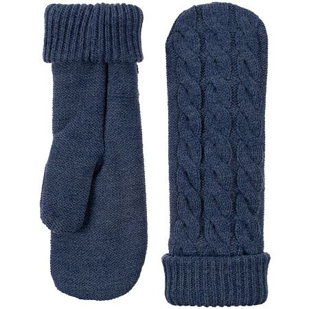 Варежки Heat Trick, синий меланж, размер L/XL