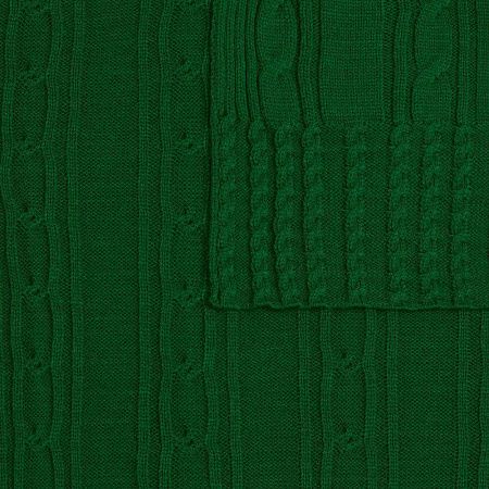 Плед Remitti, глубокий зеленый
