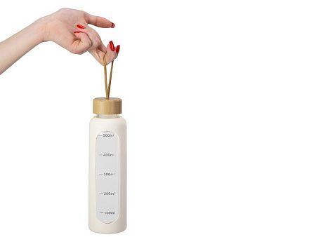 Бутылка из боросиликатного стекла «Hangy», 550 мл