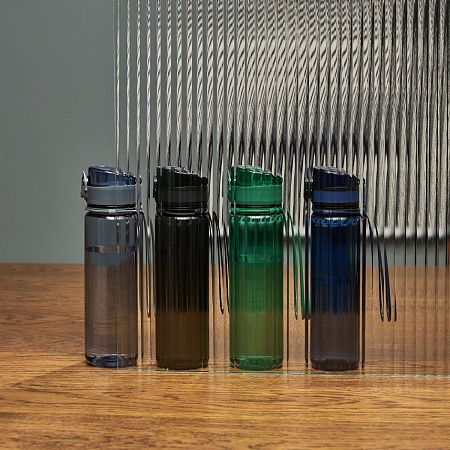 Бутылка для воды Como, черная