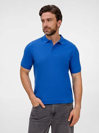 Рубашка поло унисекс Upswing, ярко-синяя, размер L