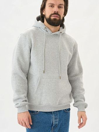 Худи Premium Heavy, серый меланж, размер 3XL