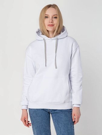 Толстовка с капюшоном Unit Kirenga Heavy, белая, размер S