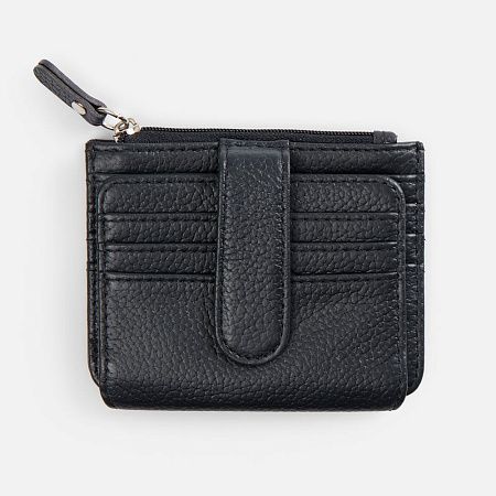 Картхолдер на молнии Unison, черный