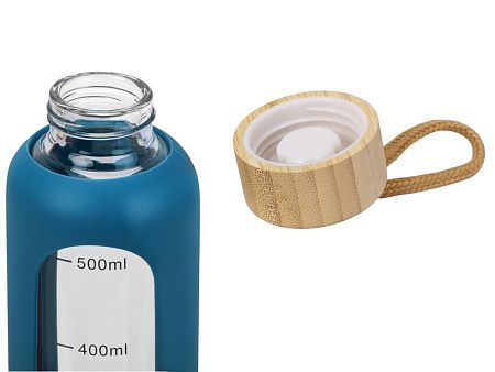 Бутылка из боросиликатного стекла «Hangy», 550 мл