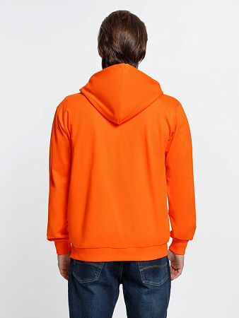 Толстовка на молнии с капюшоном Siverga, оранжевая, размер XS