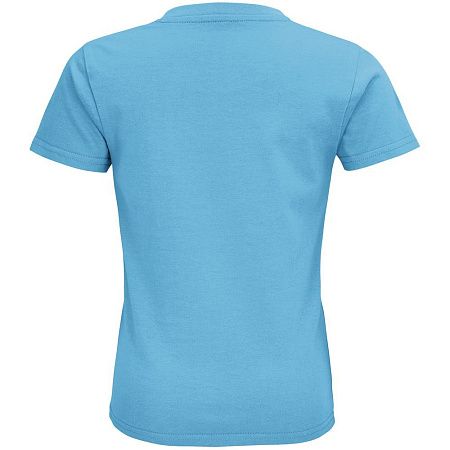 Футболка детская Pioneer Kids, бирюзовая, размер 6 лет (106-116 см)