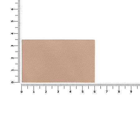 Лейбл тканевый Epsilon, M, бежевый