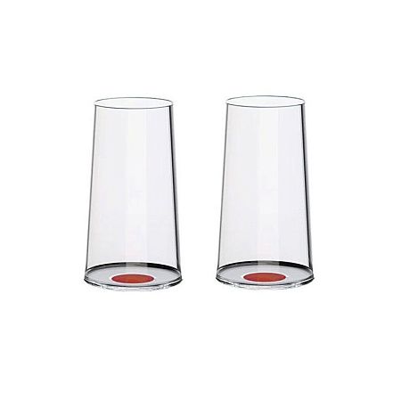 Хрустальный бокал для игристого вина на магните Trebonn SplitGlass, 2 шт, 320 мл