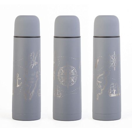 Набор "Гейзер" (термос, 2 кружки), покрытие soft touch