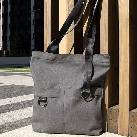 Шоппер Superbag ZIP, с двумя карманами и молнией