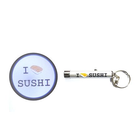 Брелки с проецирующимся логотипом Luce