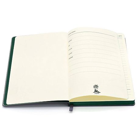 Ежедневник A5 недатированный Carisma в мягком переплёте, зеленый