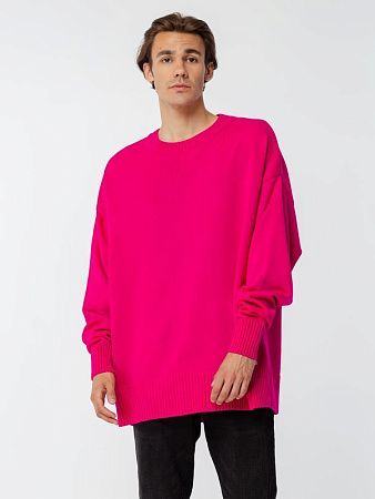 Джемпер оверсайз унисекс Stated в сумке, розовый, размер L/XL