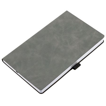 Ежедневник Nubuck Touch, недатированный, серый