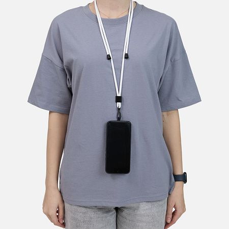 Шнурок для телефона TrendHand, белый