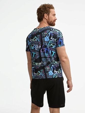 Футболка унисекс Senti с полной запечаткой на заказ, размер M