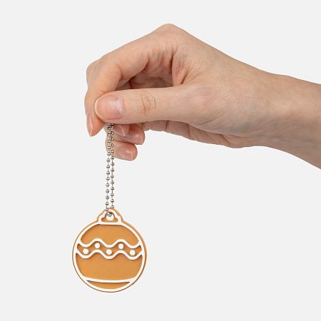 Мини-подвеска «Пряник», 3D-печать на заказ, шарик