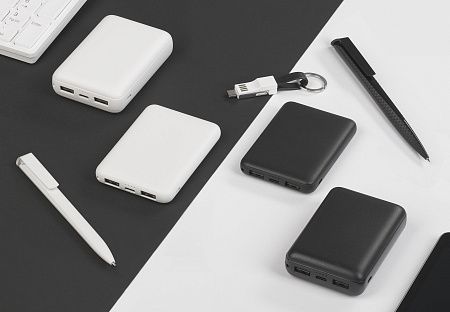 Зарядное устройство "Compact", 5000 mAh, белый
