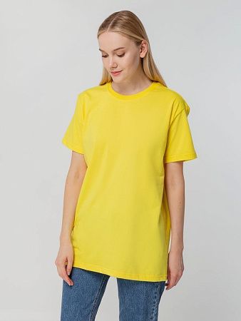Футболка унисекс T-bolka 140, желтая, размер 3XL