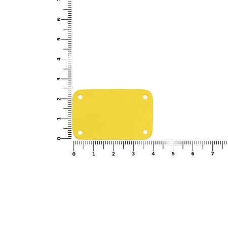 Лейбл Latte, S, желтый