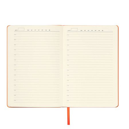 Ежедневник Spark недатированный, оранжевый (без упаковки, без стикера)