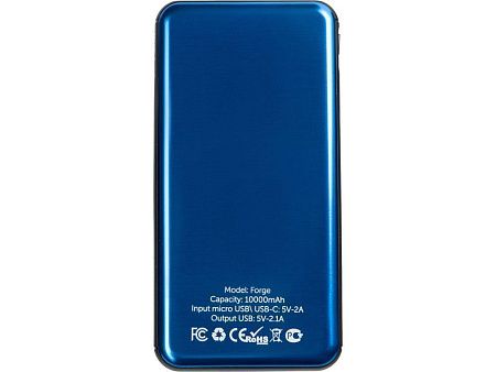Внешний аккумулятор «Forge» v.2 , 10000 mAh