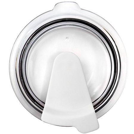 Кружка с крышкой Velvet Duo, софт-тач, красная/белая