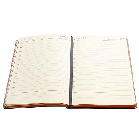 Ежедневник A5 недатированный Carisma в мягком переплёте, оранжевый