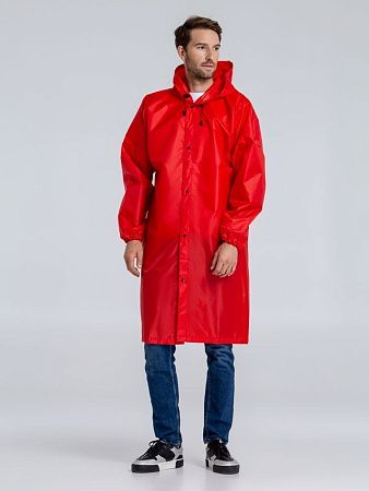 Дождевик унисекс Rainman Strong, красный, размер L