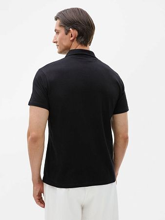 Рубашка поло мужская Prescott Men 170, черная, размер L