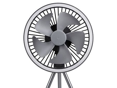 Портативный вентилятор с фонарем «Jon»