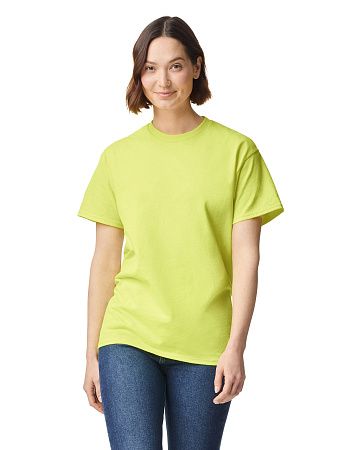 Футболка ULTRA COTTON, ЖЕЛТЫЙ НЕОН L
