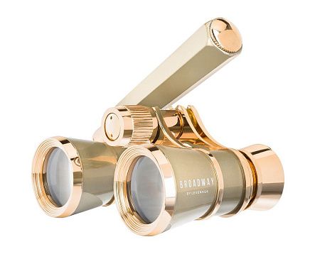 Театральный бинокль-лорнет Broadway 325E, золотистый