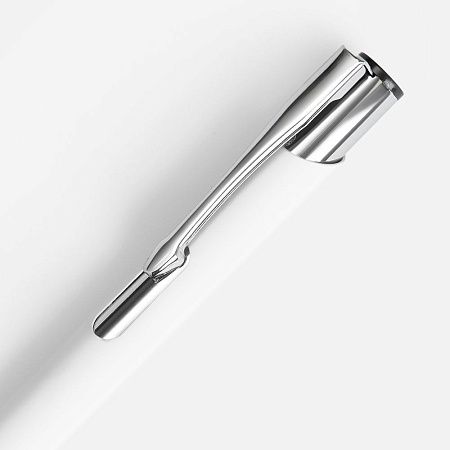 Ручка шариковая Keskus Soft Touch, белая