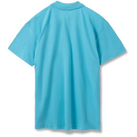 Рубашка поло мужская Summer 170, бирюзовая, размер XXL