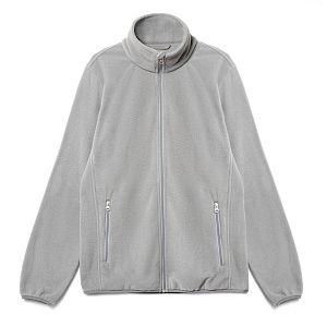 Куртка флисовая унисекс Nesse, серая, размер XL/2XL